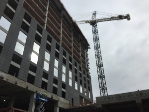 The Omni Louisville Hotel is the largest Louisville infrastructure project underway,